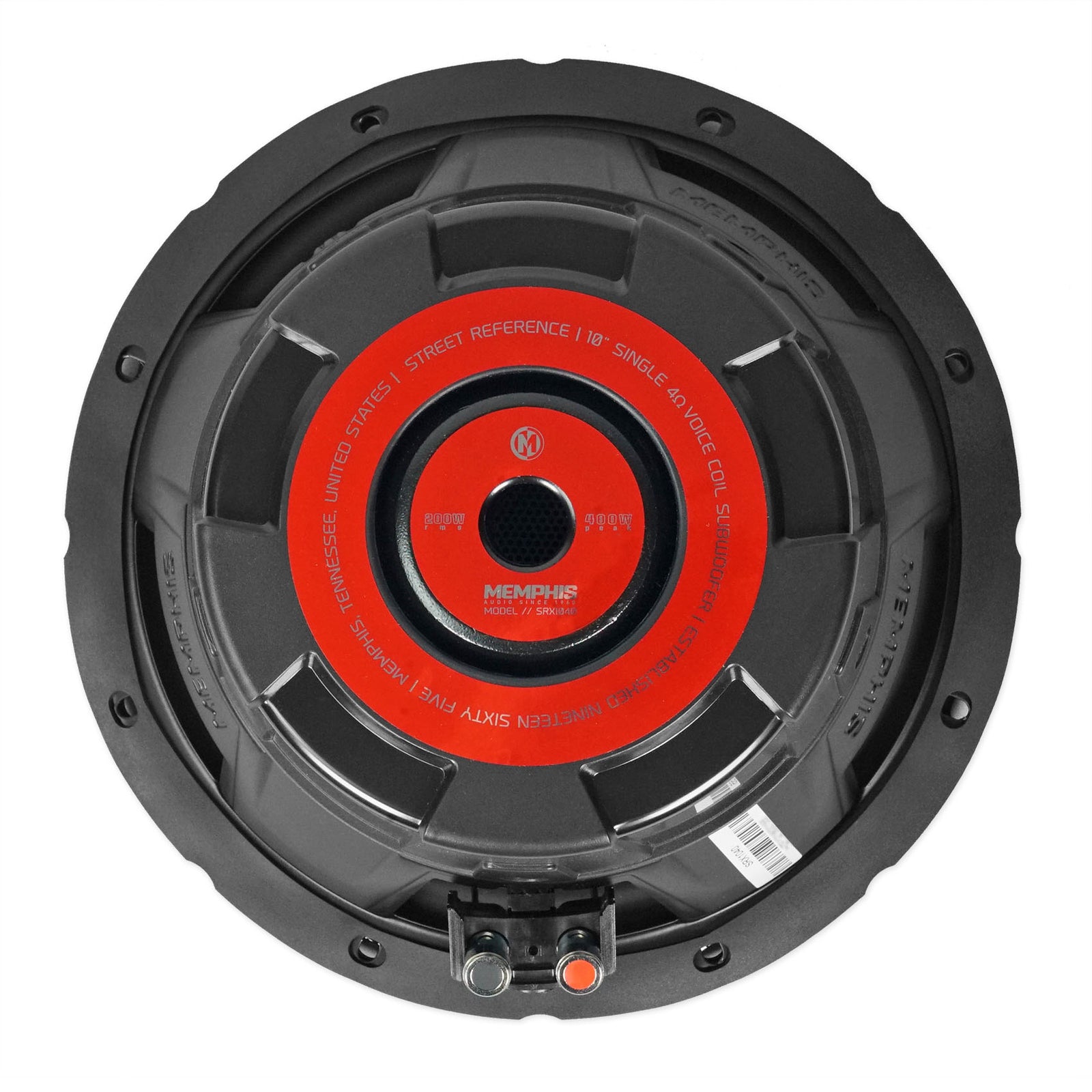 (2) Memphis Audio SRX1040 10" SRX Car Audio Subwoofers Subs 400W Peak / 200W RMS