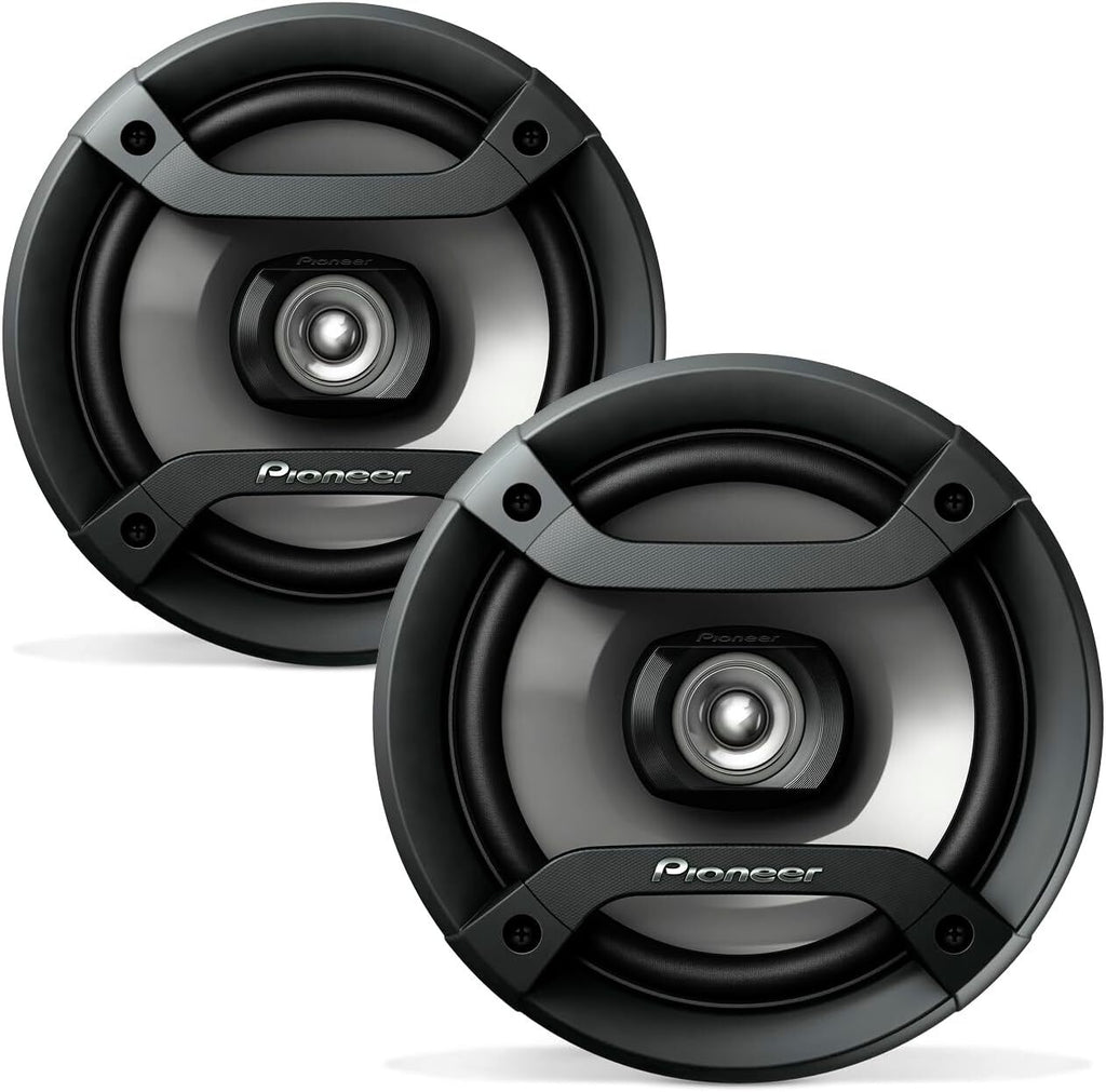 4 X Pioneer TS-F1634R 6.5" 2-Way Car Audio Coaxial Speakers 200 Watts Each