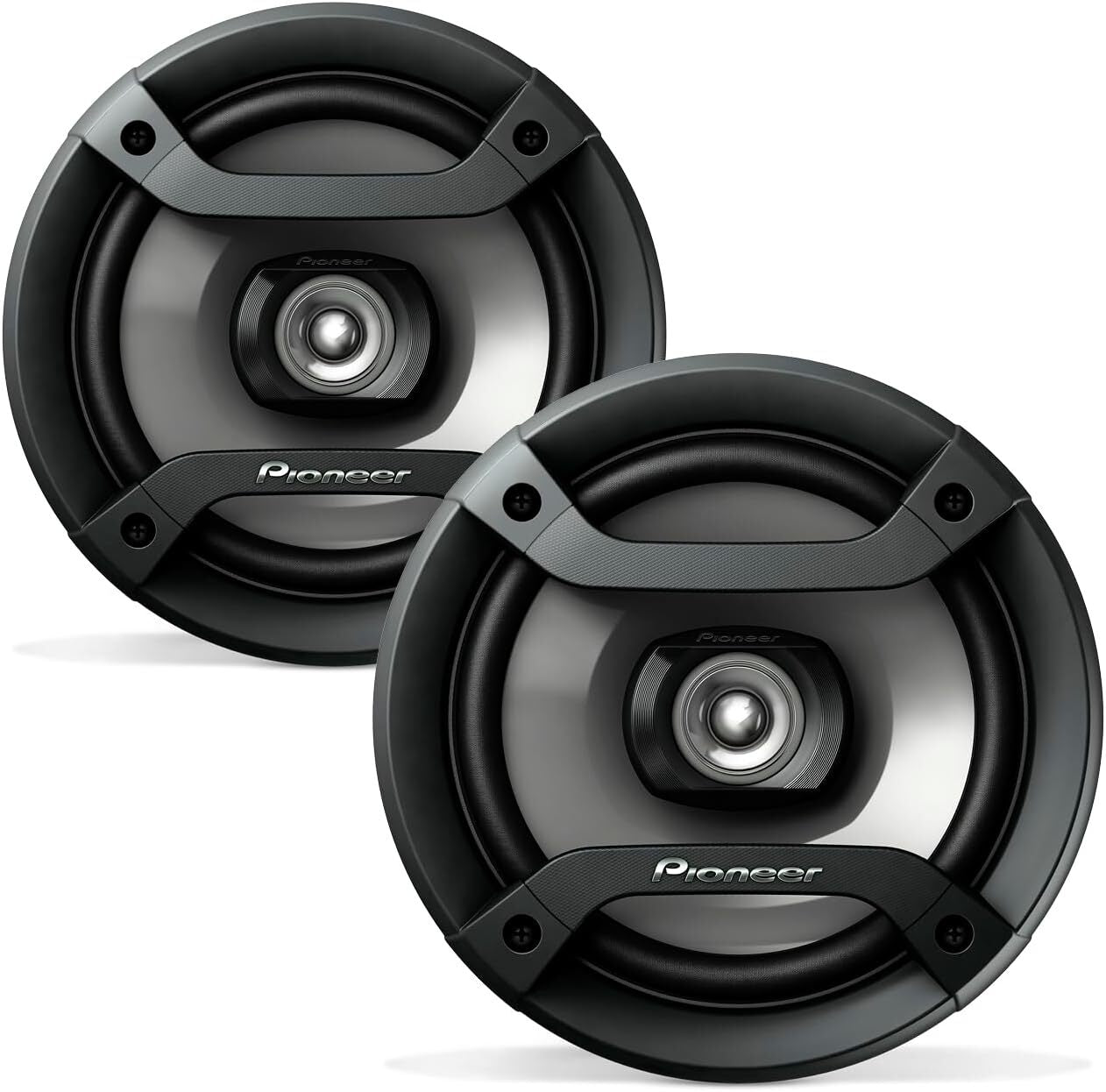 4 X Pioneer TS-F1634R 6.5" 2-Way Car Audio Coaxial Speakers 200 Watts Each
