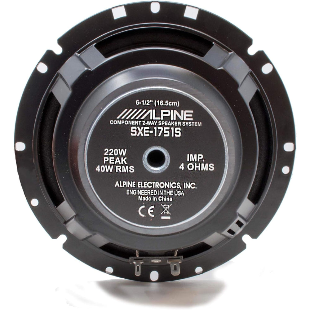 4 X New Alpine 6.5-Inch 6-1/2" 2 Way Car Audio Speakers 560W Max