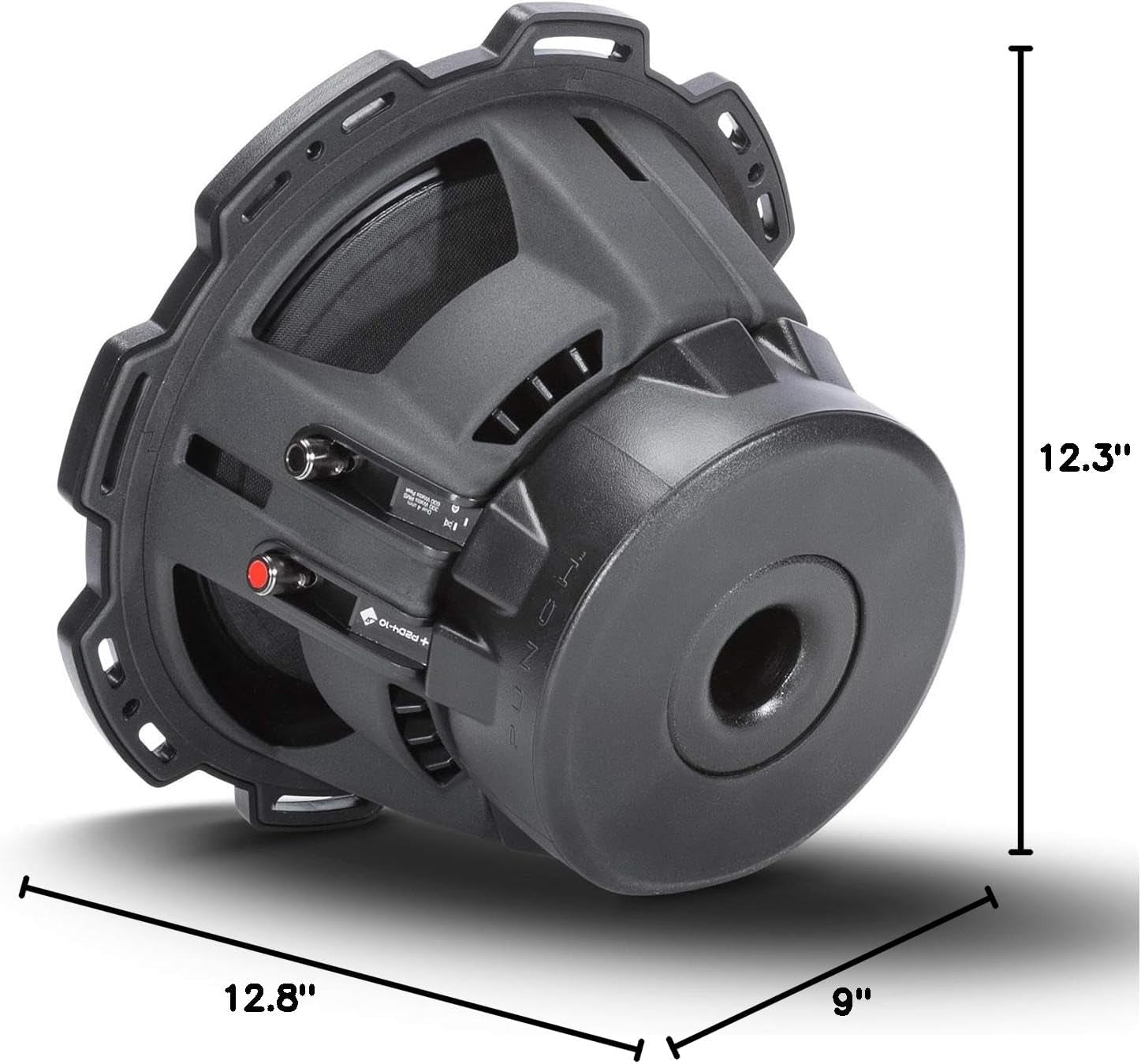 P2D4-10 Punch P2 DVC 4 Ohm 10-Inch 300 Watts RMS / 600 Watts Peak Subwoofer