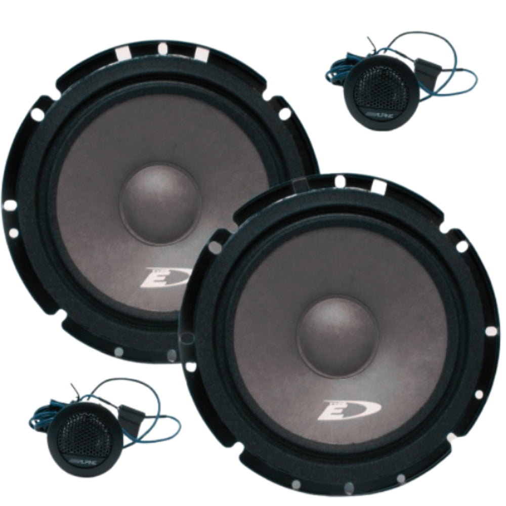 4 X New Alpine 6.5-Inch 6-1/2" 2 Way Car Audio Speakers 560W Max