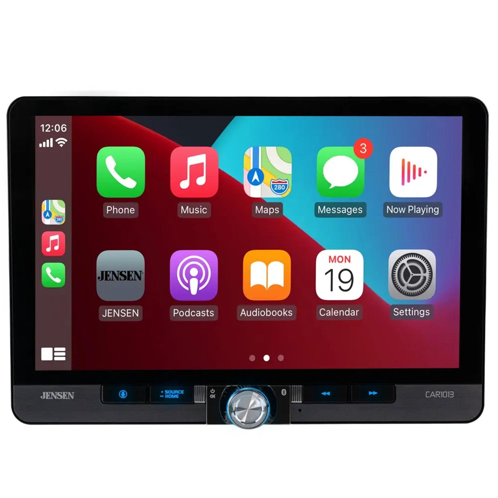 Jensen CAR1013 10" Digital Multimedia Receiver, Apple Carplay, Android Auto