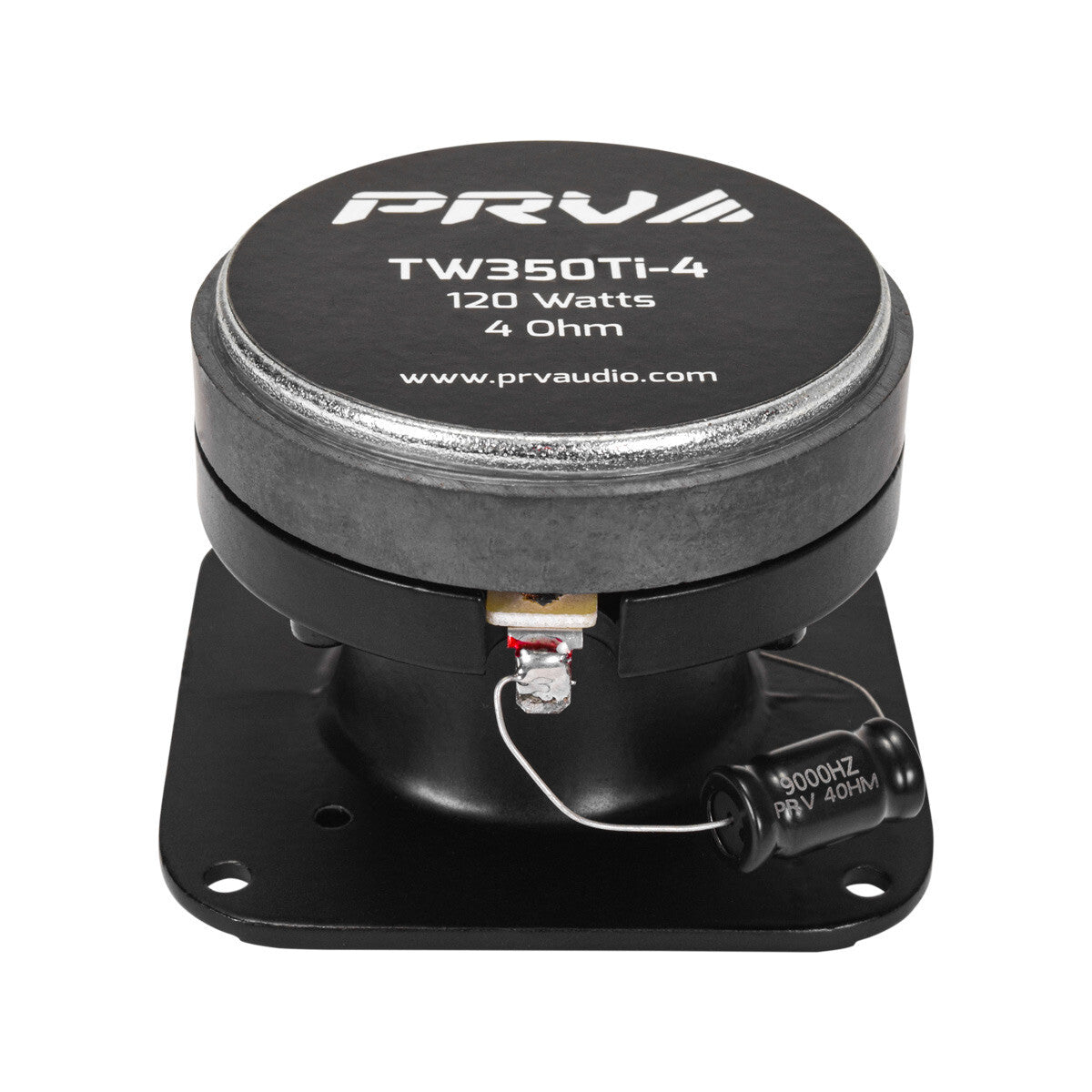 4X PRV 480 Watts Car Audio 3" Super Tweeter Tw350Ti-4 Bullet 4 Ohms Titanium
