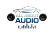 Create me an attractive logo for my Shopify store named All about Audio. It is  specifically curated for items to upgrade a vehicles sound system. 