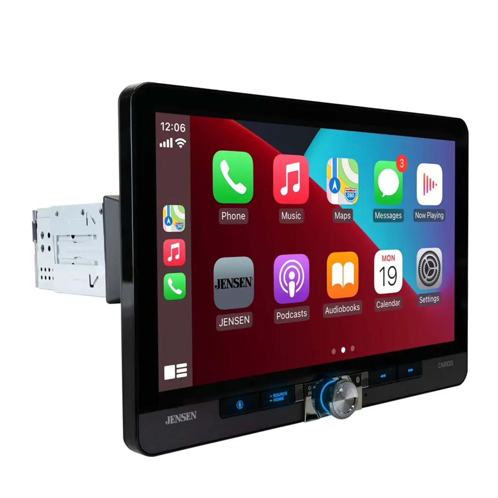 Jensen CAR1013 10" Digital Multimedia Receiver, Apple Carplay, Android Auto